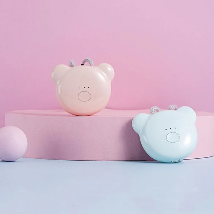 Purificador de Ar Mini Estilo Urso para Crianças com Remoção de Formaldeído, Íons Negativos e PM2.5
