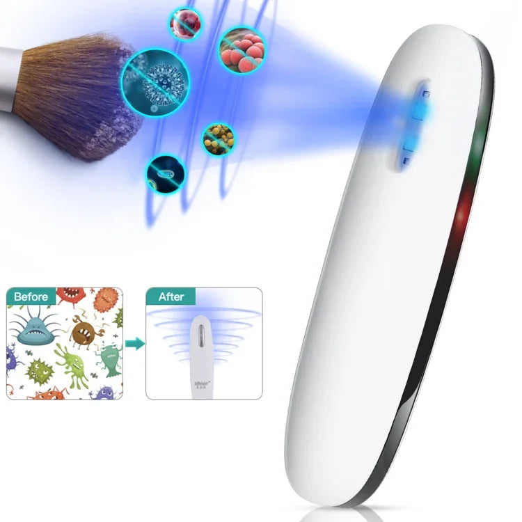 Lâmpada Esterilizadora Portátil de Luz UVC LED, Lâmpada de Bastão de Desinfeção