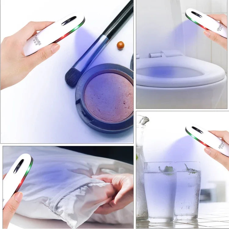 Lâmpada Esterilizadora Portátil de Luz UVC LED, Lâmpada de Bastão de Desinfeção