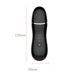 Máquina de Beleza Ultrassónica BLK-D016 para Pele, Instrumento de Massagem Facial Doméstico com Vibração