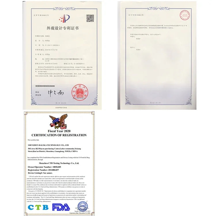 Instrumento de Importação e Exportação de Íons BLK-D020 para Massagem Facial, Aquecimento e Vibração, Cuidados Faciais