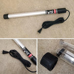 Barra de Luz de Desinfeção Portátil com Luz Ultravioleta de Ozono Forte de 60W e 69cm, Plugue CN, 60W 69cm