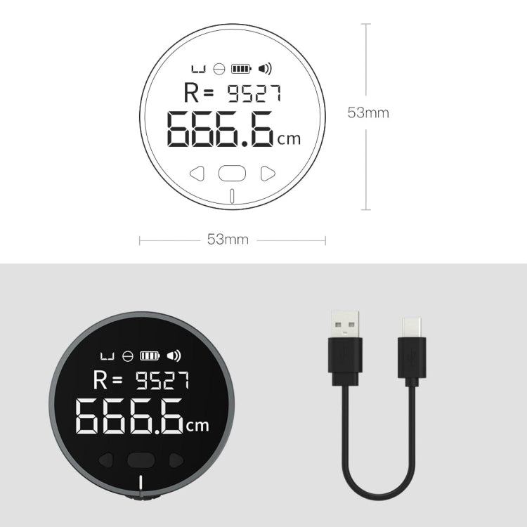 Régua Eletrónica Original Xiaomi Youpin Duka, Medidor Portátil com Ecrã LCD, Régua Digital