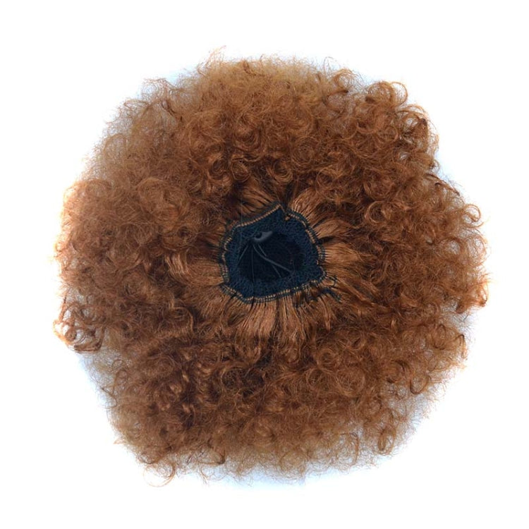 Peruca de Rede de Cabelo Cacheado e Volumoso Estilo Afro Europeu e Americano
