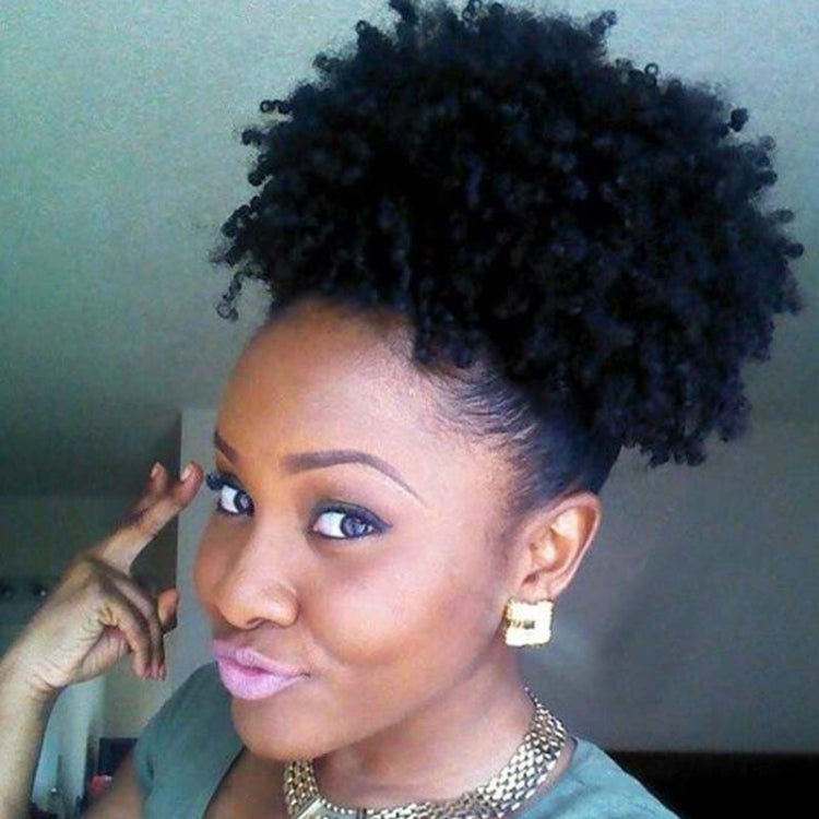 FBBZT02 Peruca de Rede de Cabelo Cacheado Fofo Estilo Explosão para Pessoas Negras Europeias e Americanas