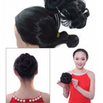 Peruca Bola de Cabelo com Flor, Presilha, Bolsa para Peruca, Faixa para Peruca para Noiva, 2M30#, 04C#, 2M33#, BUG#, 1#, 2#, 33#, 0906#, 73C#