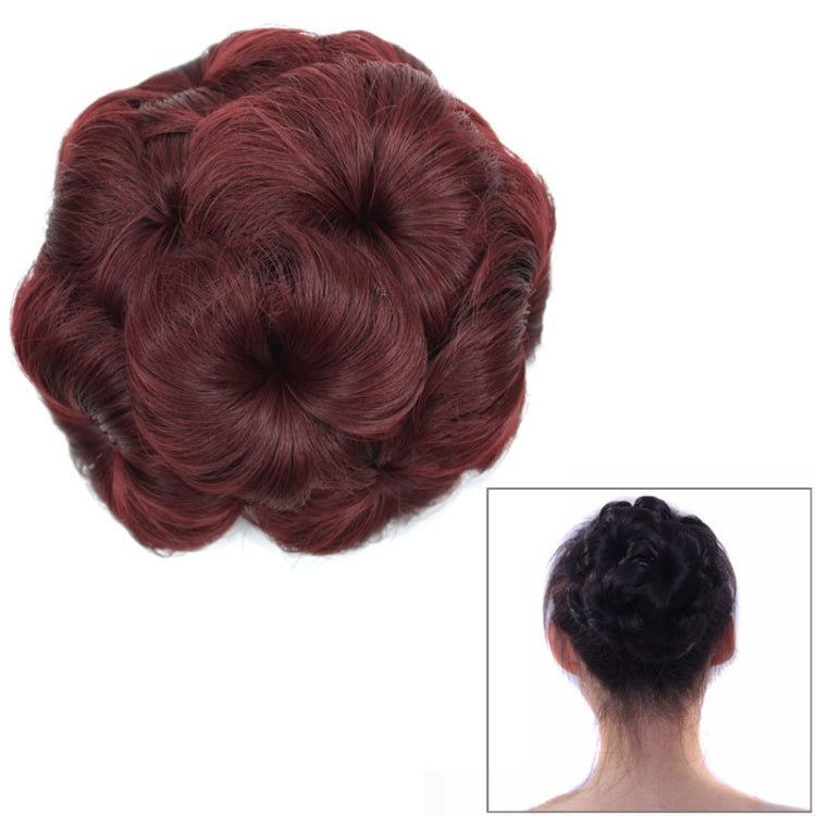 Peruca Bola de Cabelo com Flor, Presilha, Bolsa para Peruca, Faixa para Peruca para Noiva, 2M30#, 04C#, 2M33#, BUG#, 1#, 2#, 33#, 0906#, 73C#