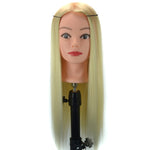 Cabeça de Manequim para Prática de Trança de Cabelo com Disco, Modelo para Estilização e Corte de Peruca, Castanho, Preto, Marrom, Bege