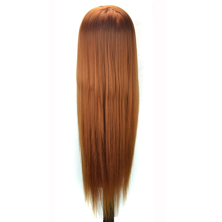 Cabeça de Manequim para Prática de Trança de Cabelo com Disco, Modelo para Estilização e Corte de Peruca, Castanho, Preto, Marrom, Bege