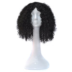 T191006 Peruca Europeia e Americana com Cabelo Curto e Pequeno Cacheado para Mulheres
