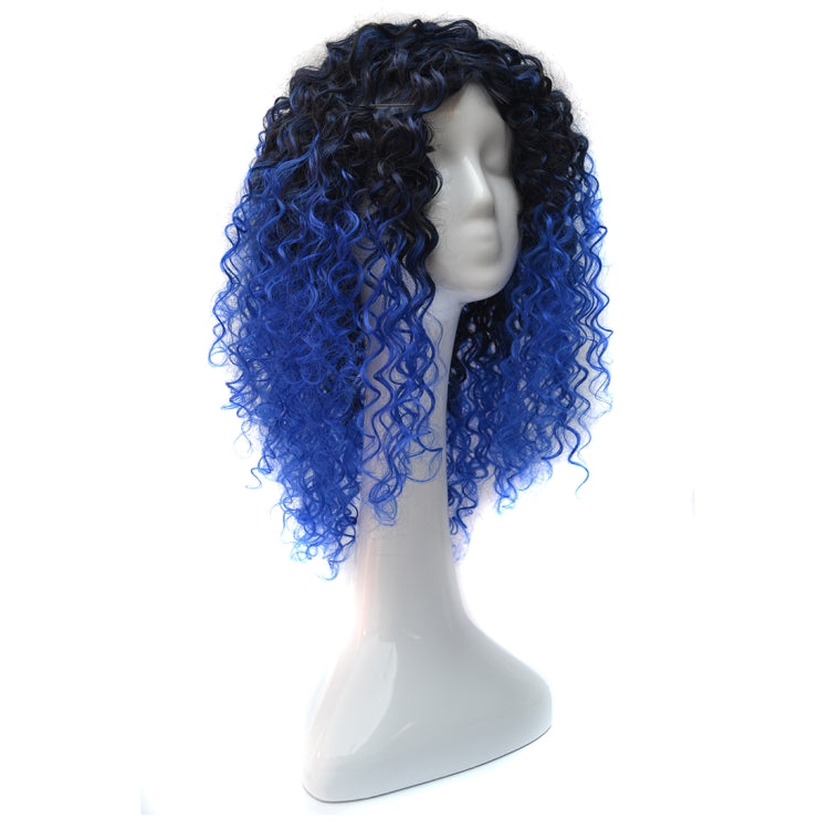 T191006 Peruca Europeia e Americana com Cabelo Curto e Pequeno Cacheado para Mulheres