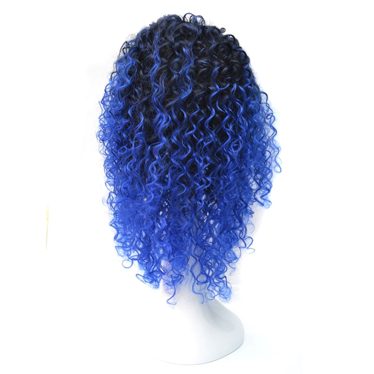 T191006 Peruca Europeia e Americana com Cabelo Curto e Pequeno Cacheado para Mulheres