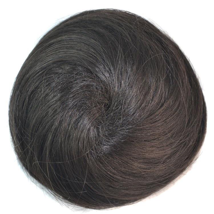 Pacote de Cabelo com Coque em Forma de Flor (Castanho)