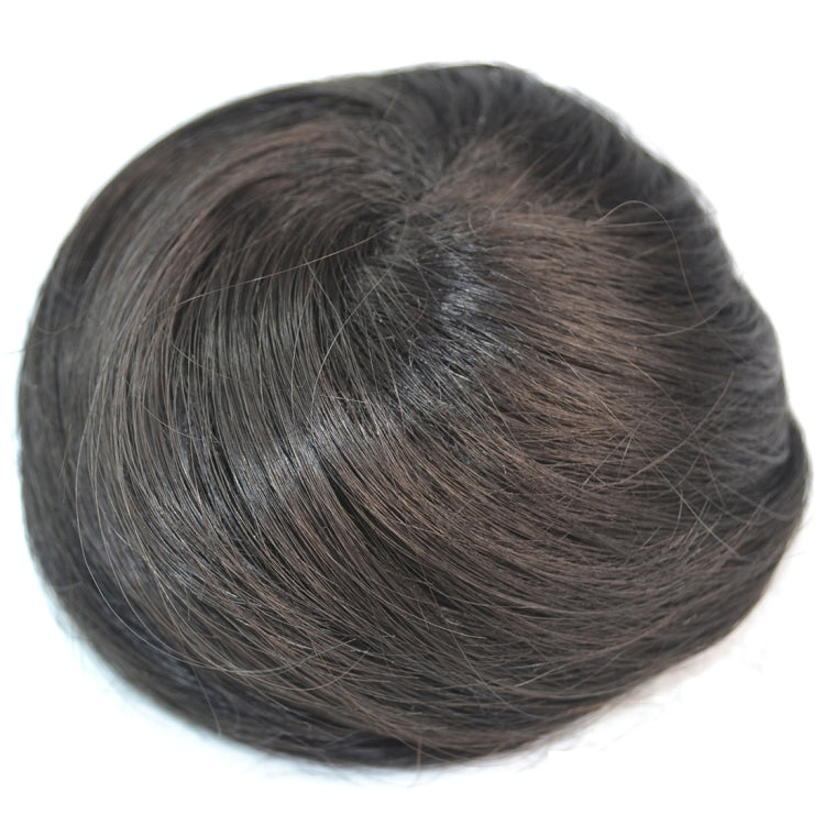 Pacote de Cabelo com Coque em Forma de Flor (Castanho)