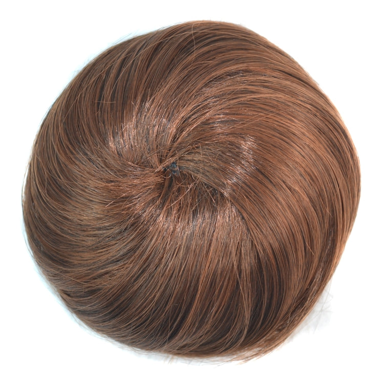 Pacote de Cabelo com Coque em Forma de Flor (Castanho)
