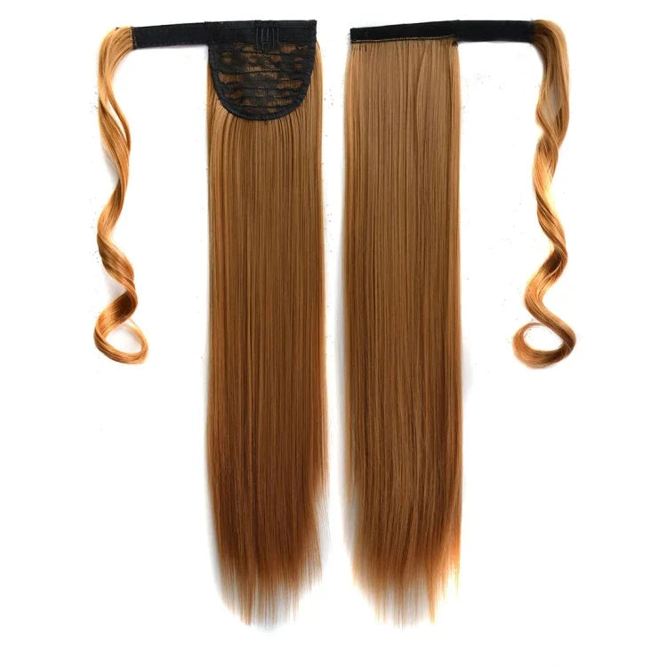 Peruca Estilo Bandagem Invisível Sem Costura Nº 26 Cabelo Longo Liso Peruca Rabo de Cavalo, Nº 26