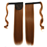 Peruca Estilo Bandagem Invisível Sem Costura Nº 27 Cabelo Longo Liso Peruca Rabo de Cavalo, Nº 27