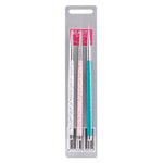 Conjunto de 3 Canetas para Desenho de Unhas, Ferramentas de Pontilhado, Caneta de Desenho, Ferramenta Entalhada, Acessórios para Nail Art, Pincéis, Lápis para Unhas