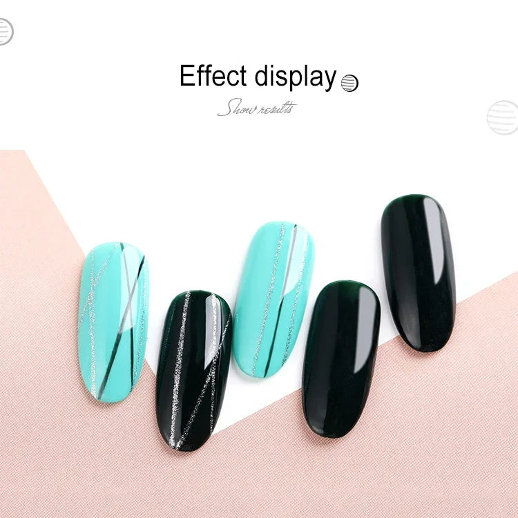 Conjunto de 3 Canetas para Desenho de Unhas, Ferramentas de Pontilhado, Caneta de Desenho, Ferramenta Entalhada, Acessórios para Nail Art, Pincéis, Lápis para Unhas