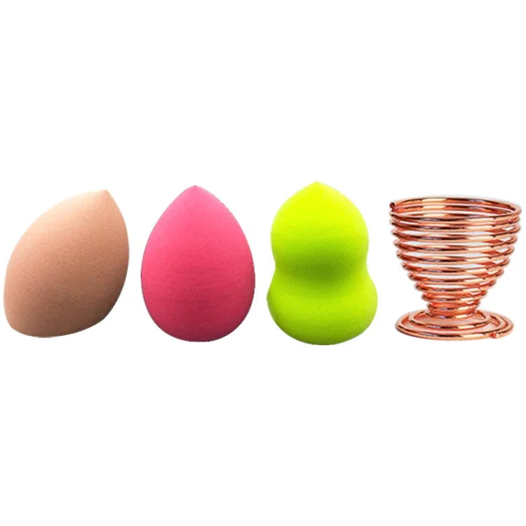 Conjunto de Puffs Cosméticos Macios em Esponja em Forma de Gota de Água (Lafite Mat), 2