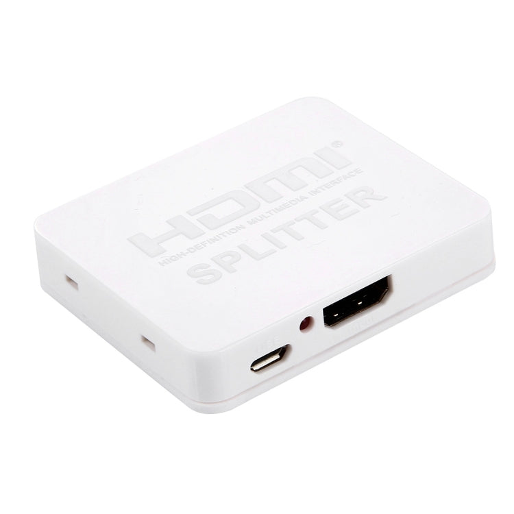 Divisor HDMI 4K Full HD 1080p, comutador HDMI 1x2, amplificador de saída, ecrã duplo para HDTV, DVD, PS3, Xbox, HDMI 4K (preto), HDMI 4K (branco)