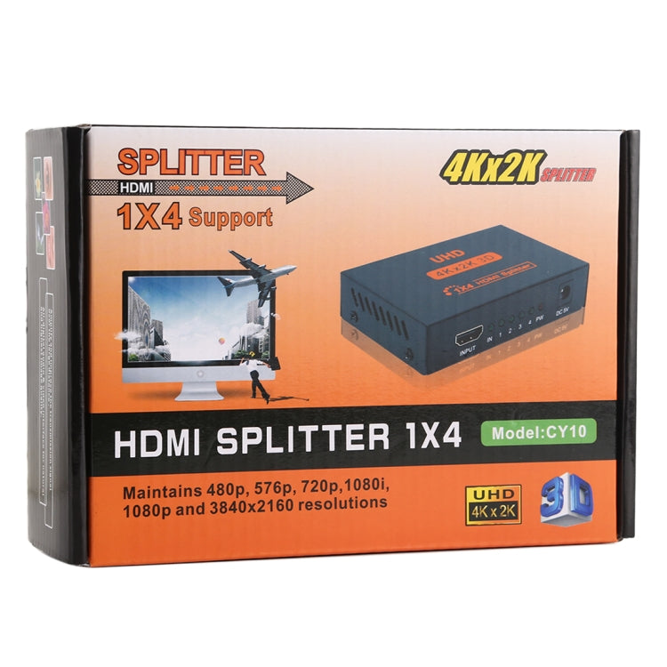 Divisor HDMI CY10 UHD 4K x 2K 3D 1 x 4, CY10