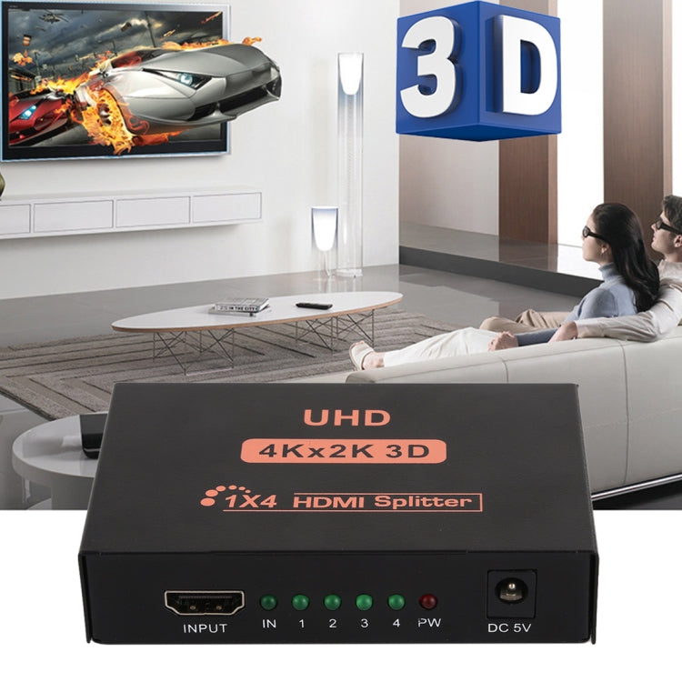 Divisor HDMI CY10 UHD 4K x 2K 3D 1 x 4, CY10