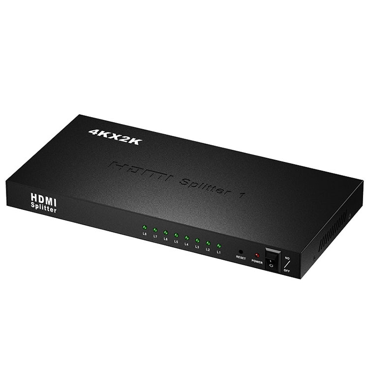 Divisor HDMI 1 x 8 Full HD 1080P com Interruptor, Suporta 3D e 4K x 2K
