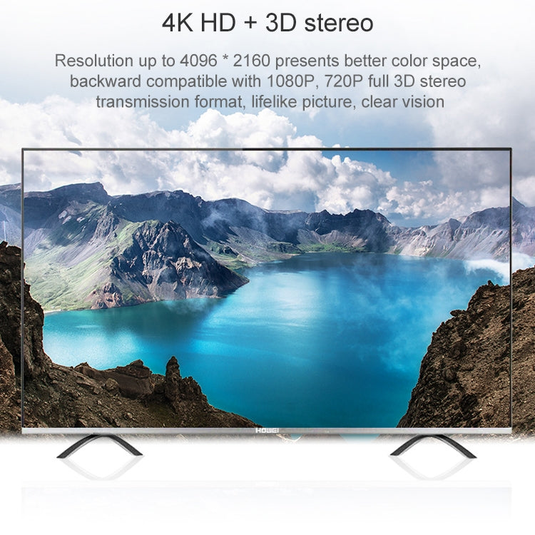 Divisor HDMI 1 x 8 Full HD 1080P com Interruptor, Suporta 3D e 4K x 2K