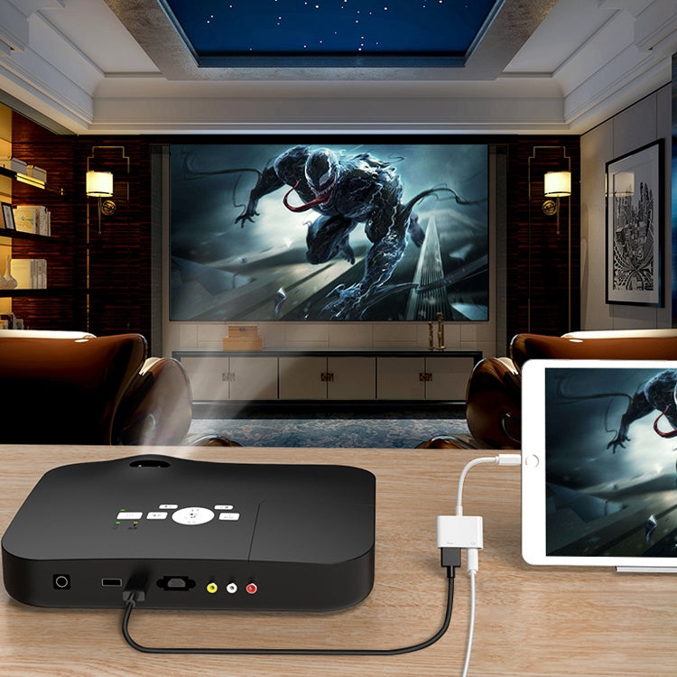 Cabo adaptador de vídeo 8 pinos para HDMI HDTV para iPhone, para iPhone 8 pinos