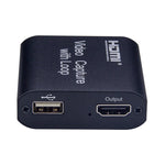 Captura de Vídeo HDMI 4K HD USB 2.0 com Loop