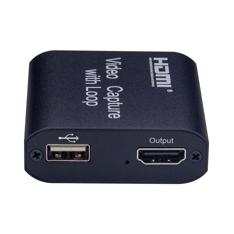 Captura de Vídeo HDMI 4K HD USB 2.0 com Loop