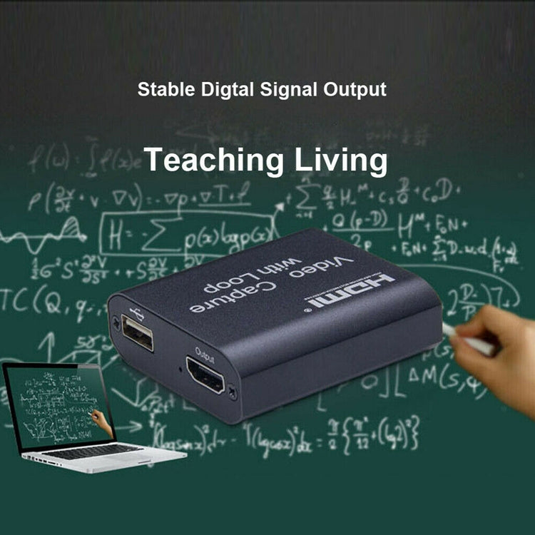 Captura de Vídeo HDMI 4K HD USB 2.0 com Loop