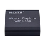 Captura de Vídeo HDMI 4K HD USB 2.0 com Loop