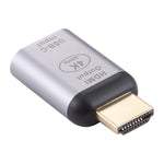 Adaptador de Alumínio Tipo-C / USB-C Fêmea para HDMI Macho, Tipo-C Fêmea para HDMI Macho