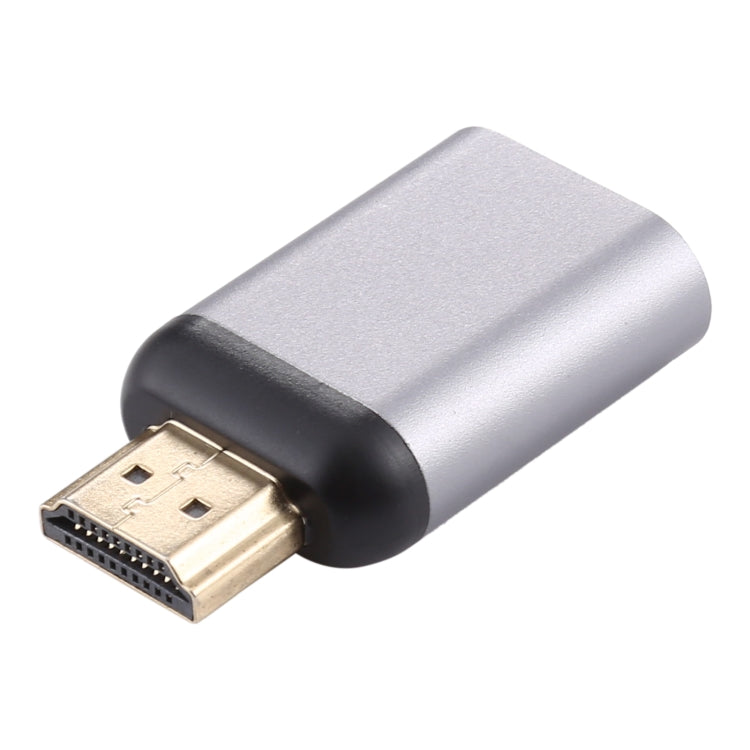 Adaptador de Alumínio Tipo-C / USB-C Fêmea para HDMI Macho, Tipo-C Fêmea para HDMI Macho