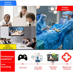Z35 Placa de Captura de Vídeo e Áudio HD HDMI Fêmea + Microfone para HDMI Fêmea + Áudio + USB com Loop, Z35