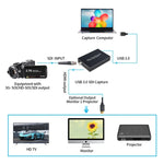 NK-M006 Conversor HDMI para SDI + USB 3.0 Full HD 1080P, SDI + USB 3.0