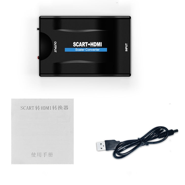 Conversor SCART para HDMI HDTV1080P HD, SCART para HDMI