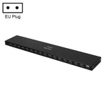 Measy SPH116 Comutador HDMI 4K 1080P 1 para 16 com Ecrã Simultâneo e Divisor, 1 para 16, Ficha AU, 1 para 16, Ficha EU, 1 para 16, Ficha UK, 1 para 16, Ficha US