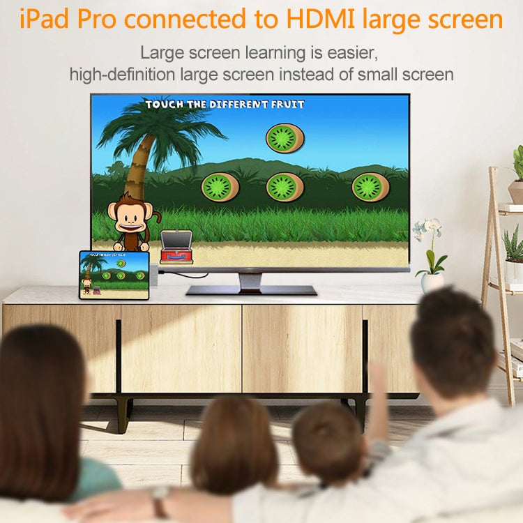 HW-TC29 HUB Adaptador Multifuncional 4 em 1 Tipo-C / USB-C para iPad Pro