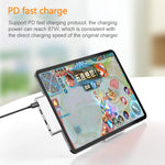 HW-TC29 HUB Adaptador Multifuncional 4 em 1 Tipo-C / USB-C para iPad Pro