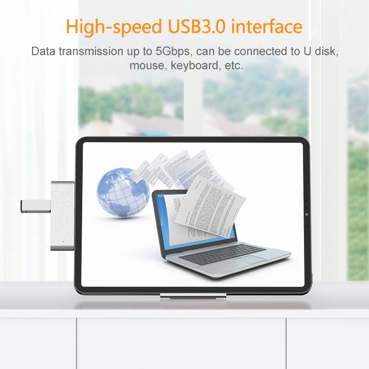 HW-TC29 HUB Adaptador Multifuncional 4 em 1 Tipo-C / USB-C para iPad Pro