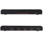 Comutador HDMI 2.0 4X1 4K/60Hz com Controlo Remoto, Ficha EU, 4X1