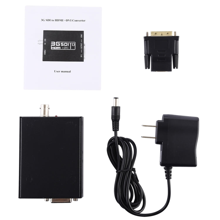 Conversor NEWKENG NK-A8 3G SDI para HDMI + DVI