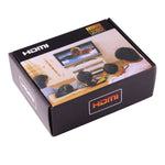Conversor de Vídeo NEWKENG X5 HDMI para DVI com Saída de Áudio 3.5mm Coaxial, Plugue EU, X5 HDMI para DVI com Áudio