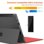 ROCKETEK SK-S5H HUB Leitor de Cartão de Memória 3 x USB 3.0 + HDMI + SD / TF, Adaptador HDMI 4K, SK-S5H