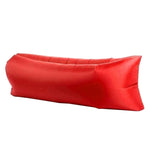 Sofá Inflável com Bolsa de Ar de Compressão em Tecido de Poliéster para Praia / Viagens / Hotelaria / Pesca, Tamanho: 185cm x 75cm x 50cm, Qualidade Normal