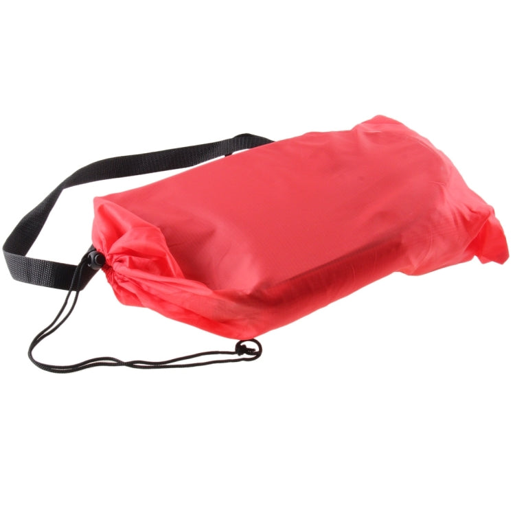 Sofá Inflável com Bolsa de Ar de Compressão em Tecido de Poliéster para Praia / Viagens / Hotelaria / Pesca, Tamanho: 185cm x 75cm x 50cm, Qualidade Normal