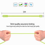 Cabo HAWEEL 1m 2 em 1 Micro USB & 8 Pinos para USB para Sincronização e Carregamento, Cabo 2 em 1 com dois conectores